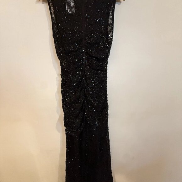 AKNVAS Lina Dress Women's Size 6 Black- Rent The Runway Dress - Picture 6 of 7